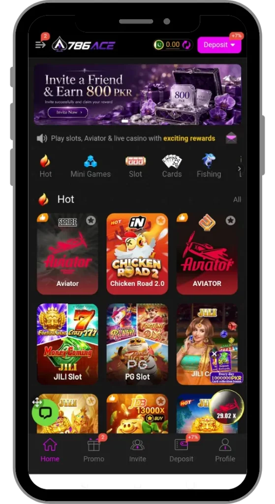 786Ace Game latest Android app screenshot