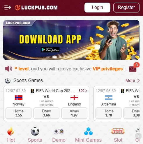 Download LuckPub earning app APK latest version for Android & iOS mobile devices
