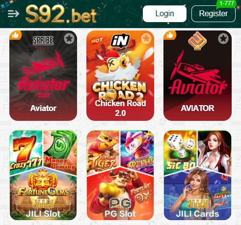S92 Game earning app with secure mobile features and fast installation on Android devices