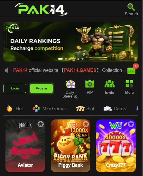 Easy Steps to Register on Pak14 Game Download in Short Moment