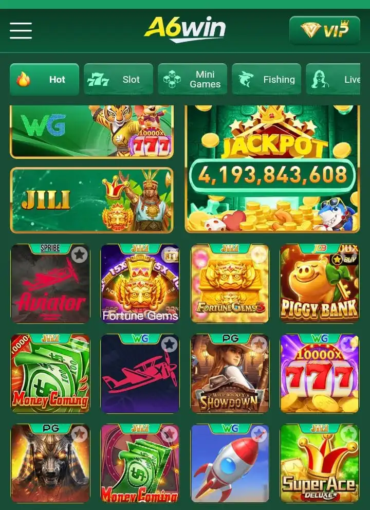A6 Game Smart Interface