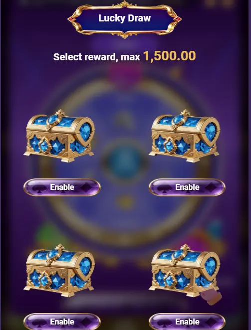 777QR Game lucky draw feature and rewards