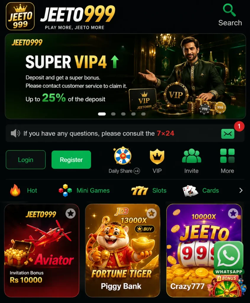 Jeeto999 Game Super Vip Download
