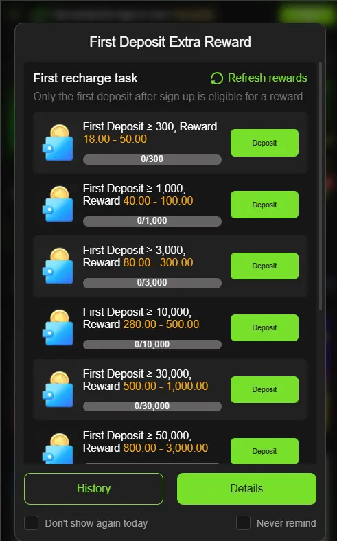 666a Game weakly and daily Earning